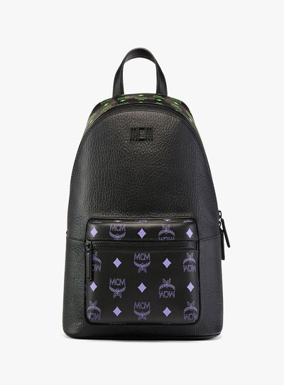 MCM Backpack With Logo in Black