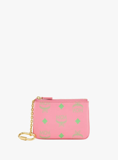 MCM KEY POUCH PINK/GREEN – Enzo Clothing Store