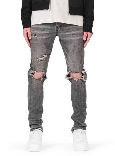 PURPLE BRAND: Jeans men - Grey  PURPLE BRAND jeans P001CFSS online at