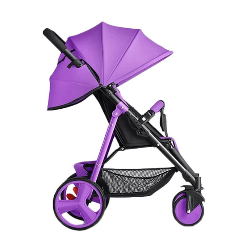 purple umbrella stroller