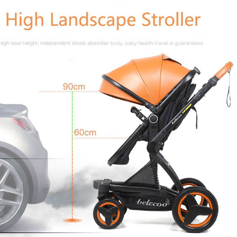 high seat stroller