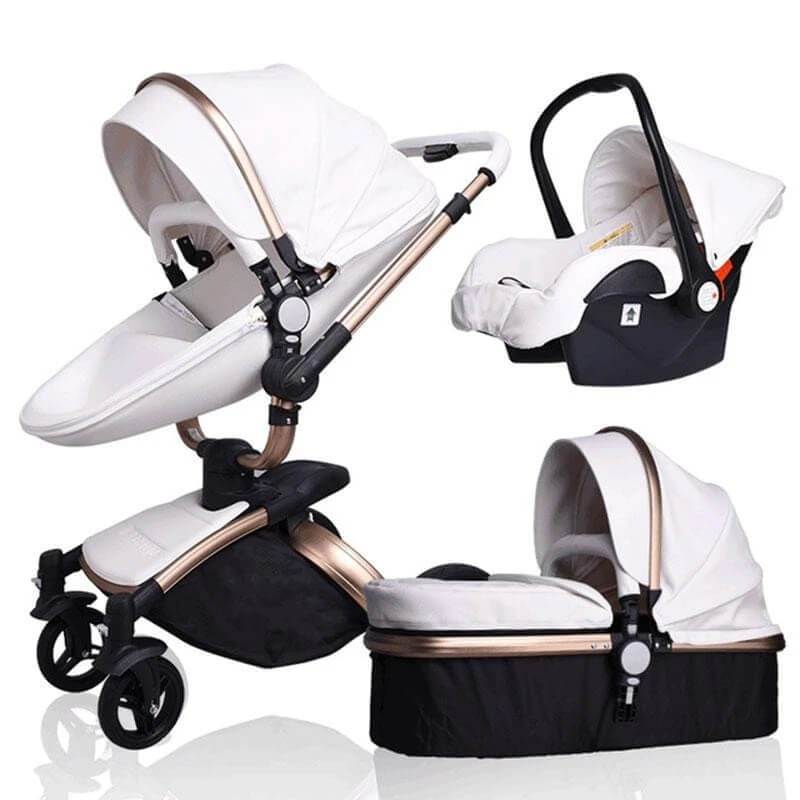 all leather stroller