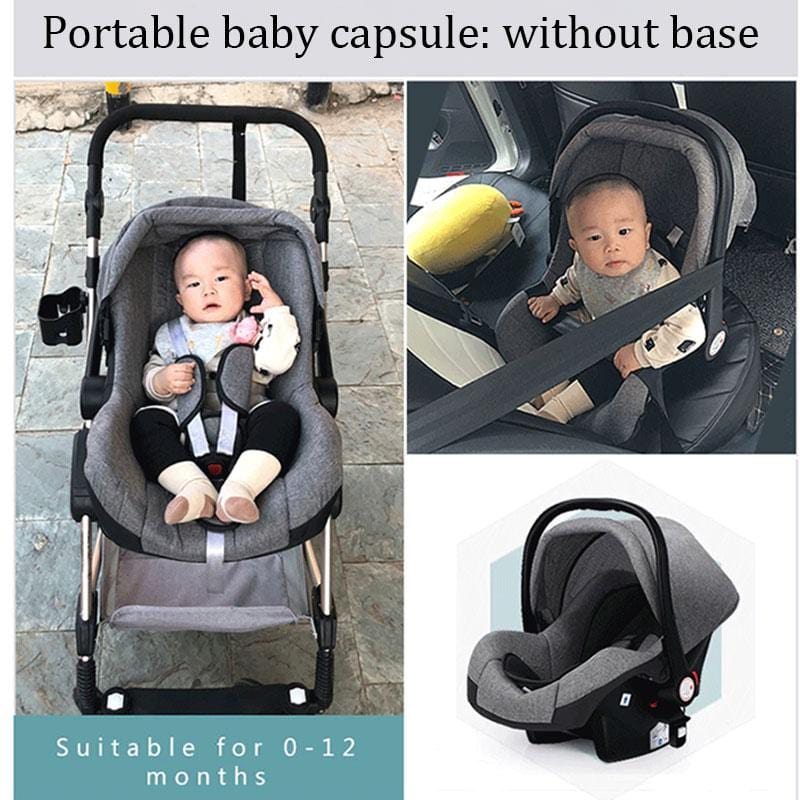 baby capsule and pram combo