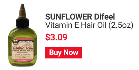 Vitamin E hair oil