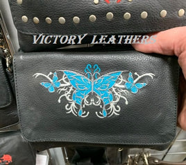 Leather Belt Loop Hip Bag with Wings, Victory Leathers