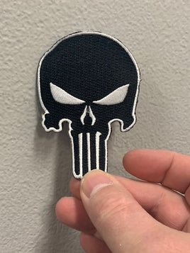 Punisher Skull 3 Percenter (Black) PVC Patch #056 – Just For Patches