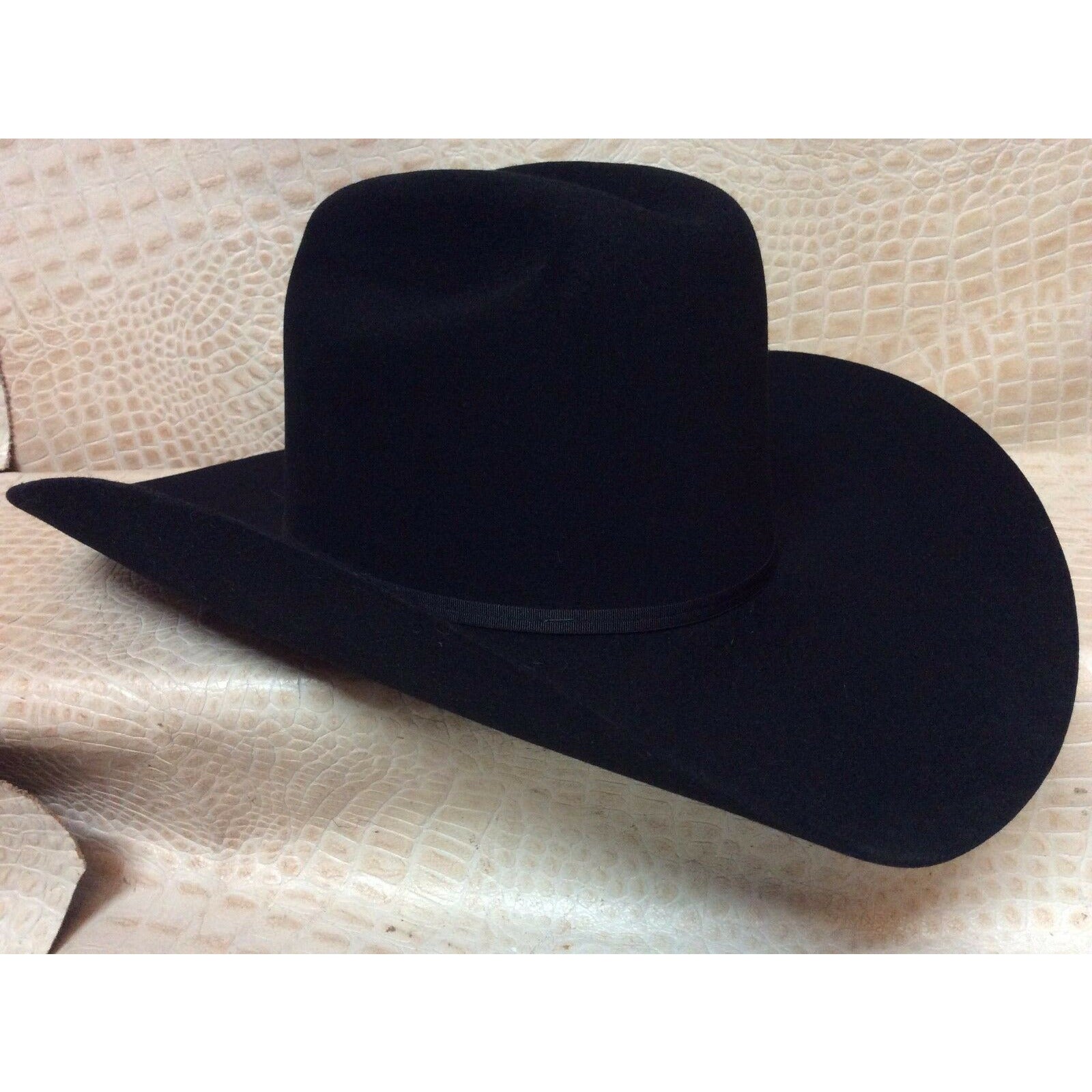 Stetson Rancher Black 6X Beaver Fur Felt Western Cowboy Hat – CWesternwear