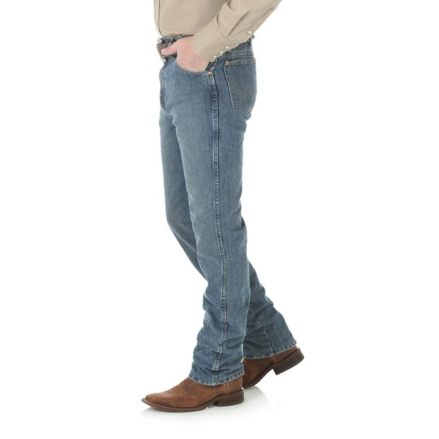 WRANGLER® COWBOY CUT® SLIM FIT ROUGH STONE JEAN – CWesternwear