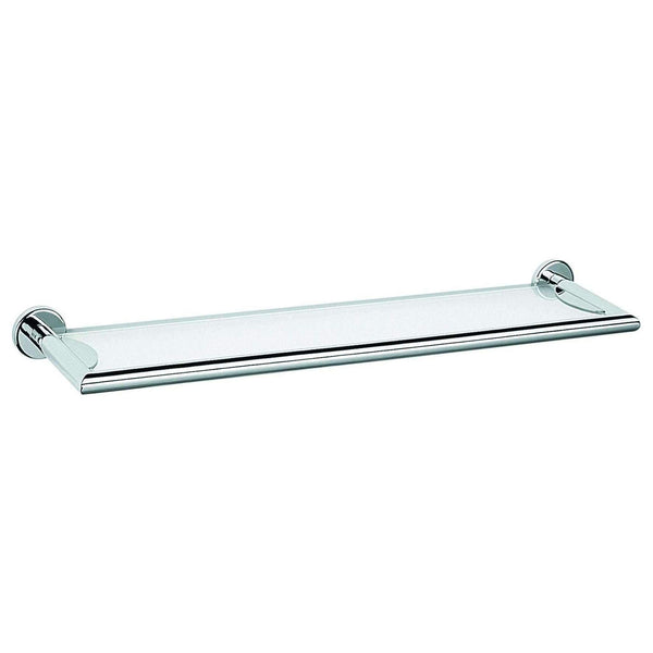 Arcisan Plaza 600mm Glass Shelf Chrome Pz10C - Burdens Plumbing