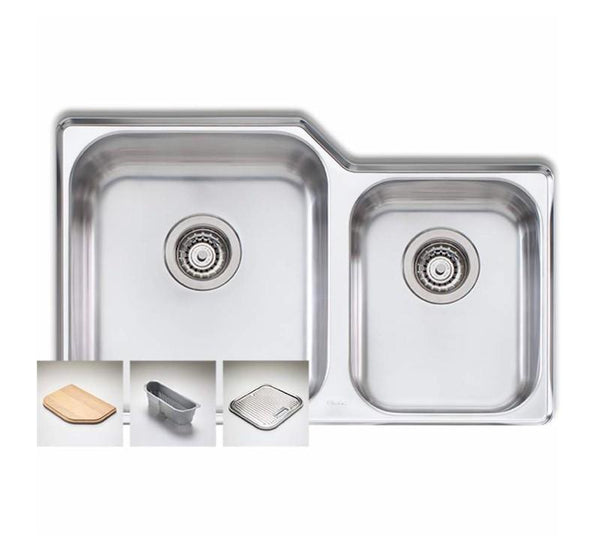 Oliveri Nu-Petite 1 & 3/4 R/H Bowl Undermount Sink Nth - Burdens Plumbing