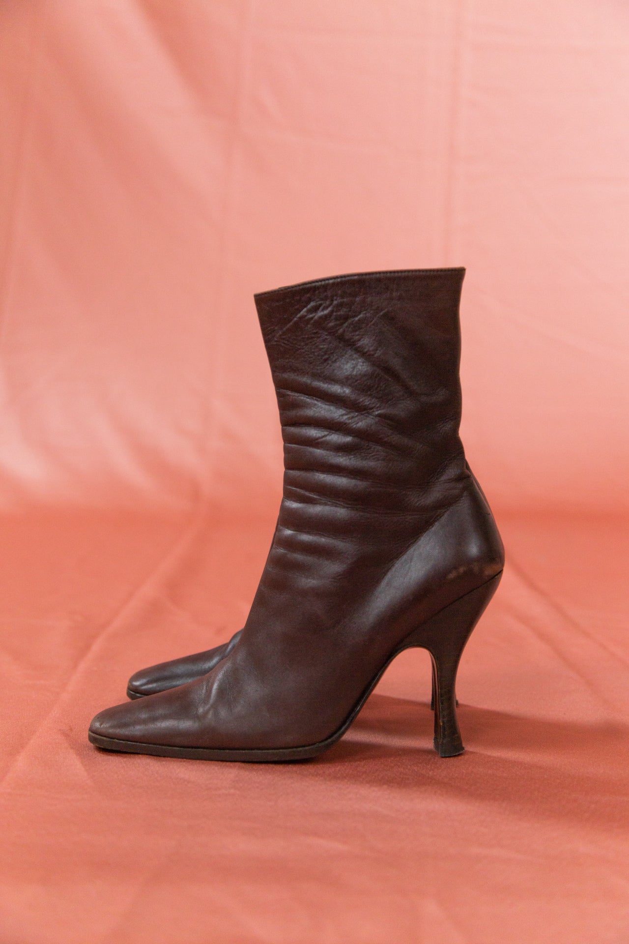Chocolate Brown Prada Boots – Landline Vintage