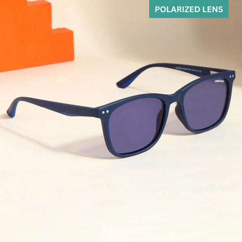 Marlton Blue Polarized TR90 Square Sunglasses: Stylish and Functional Sunglasses for Every Occasion