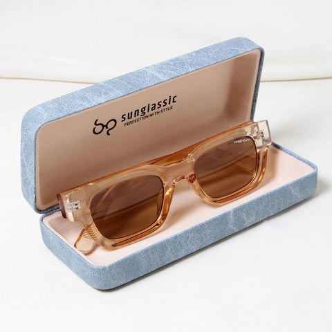 Milestone Brown Square Sunglasses: Stylish and Comfortable Eyewear for Men