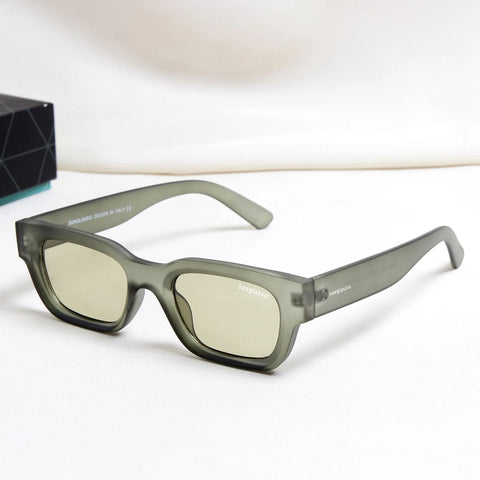 Milestone Green Square Sunglasses: Stylish and Trendy Eyewear for Every Occasion