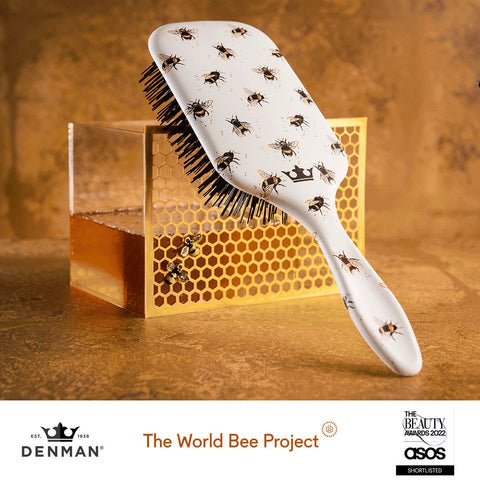 Denman Bee Brush X The World Bee Project Collaboration