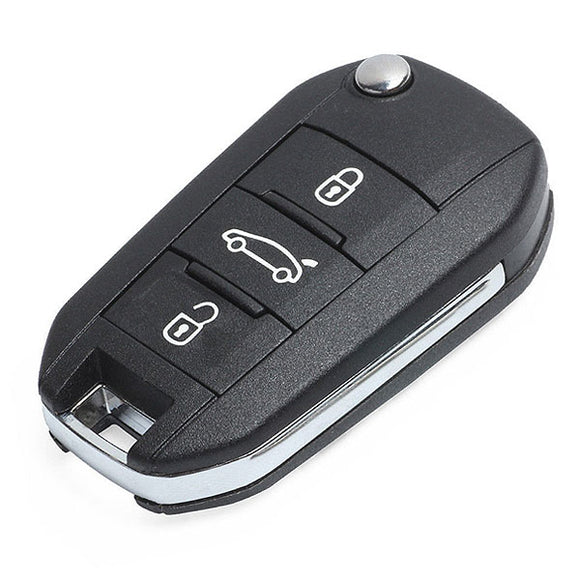 3 Buttons 434MHz Flip Remote Key for Citroen - With Citroen Logo