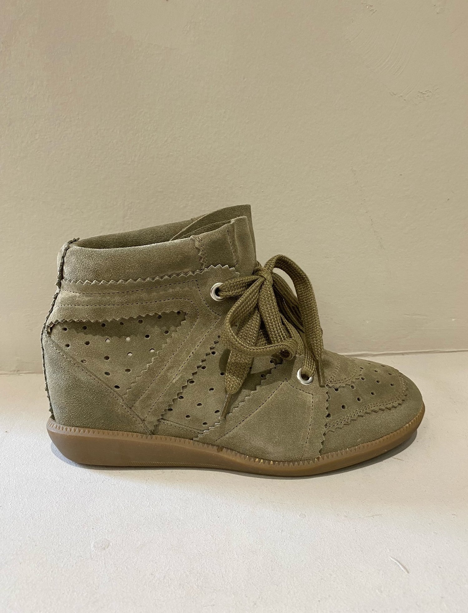 Zeker stopcontact Blind vertrouwen ISABEL MARANT - Bobby Sneakers - Taupe – Nicolas Concept Store