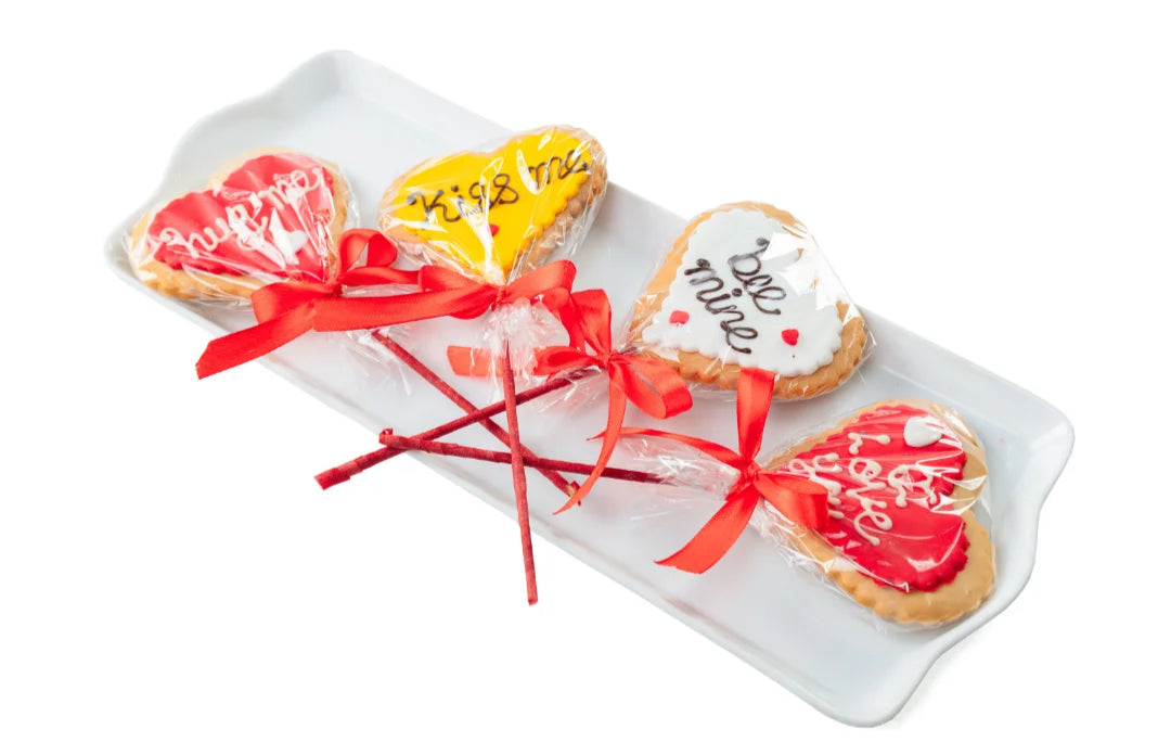 Heart Shape Valentine Cookies Galadari | Valentine goodies delivery