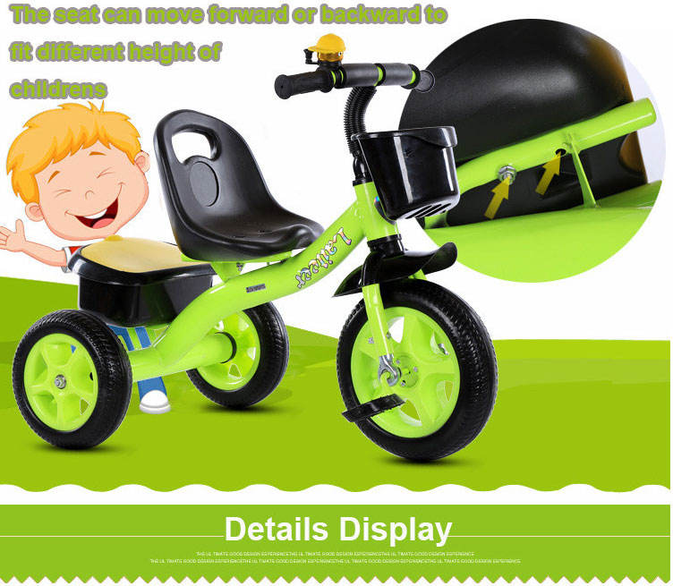 Tricycle Kids Bike With Hand-push Rod,In Msbaby Online Shop