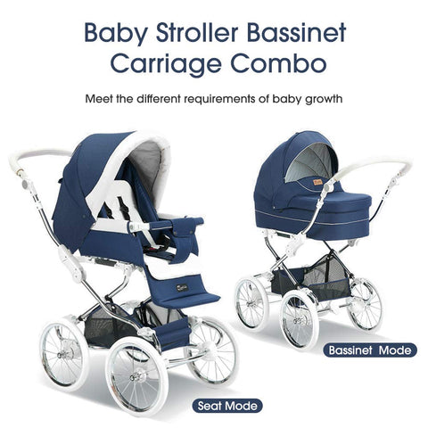 Bassinet Mode & Seat Mode Baby Stroller