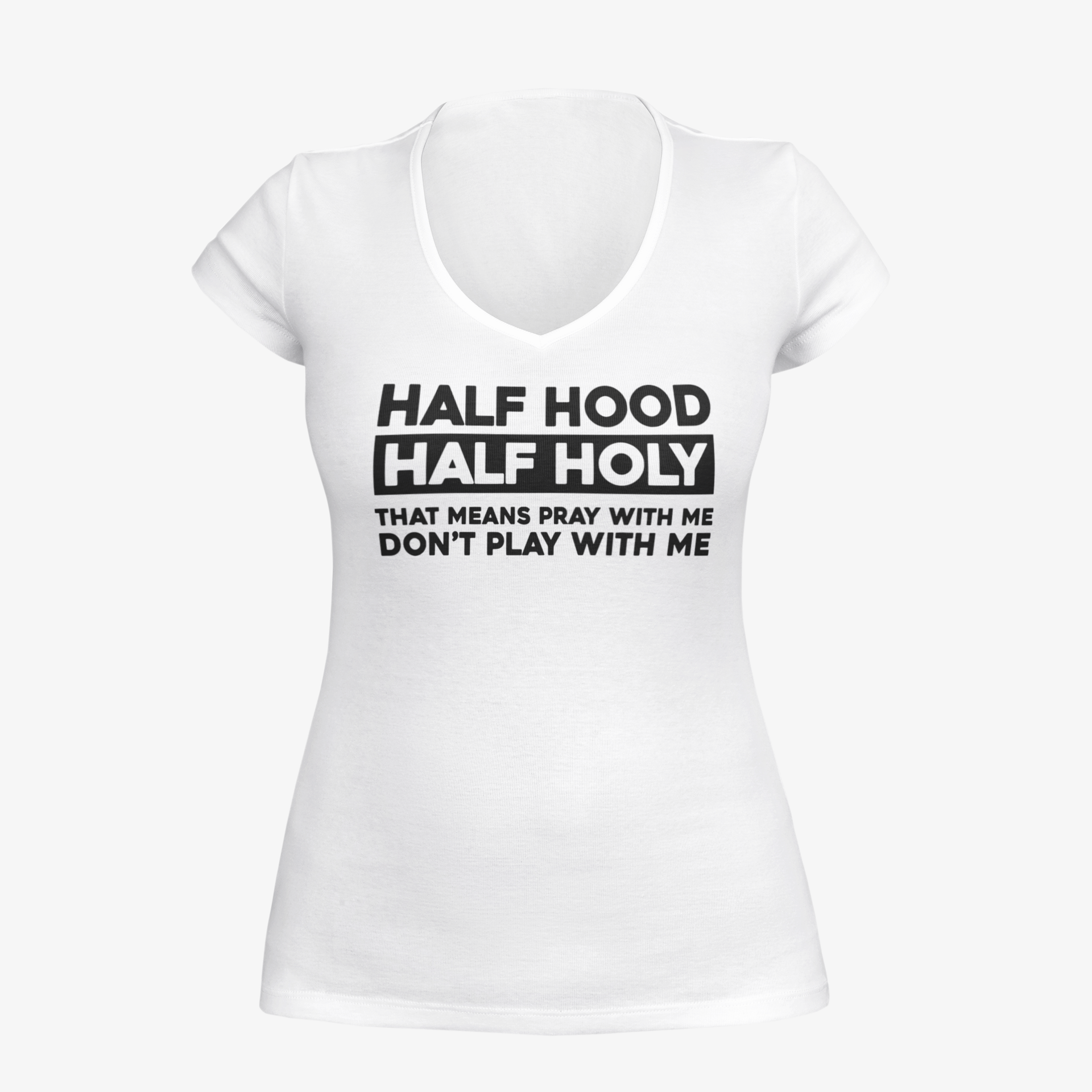 Half Hood Half Holy Tee Journee S Designs