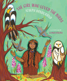 Girl Who Loved the Birds cover from an Indigenous kids book series by Jospeh Dandurand