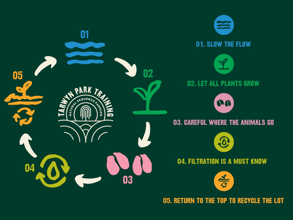 Five Pillars of Natural Sequence Farming