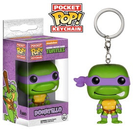 Funko Pop Key Chain: Teenage Mutant Ninja Turtles - Donatello