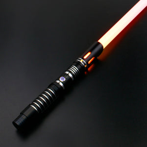 TXQSABER RGB VOID Smooth Swing Lightsaber 12 Light Colors and 10 Sets Soundfonts Metal Hilt PC Blade Kid Birthday Gifts Laser