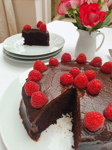chocolate cake with extra virgin olive oil