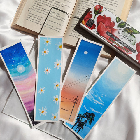 Zen Sangam - Bookmark - Bookmark Sheets - Gouache