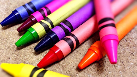 Tips coloring with crayons for adults, How to make crayons