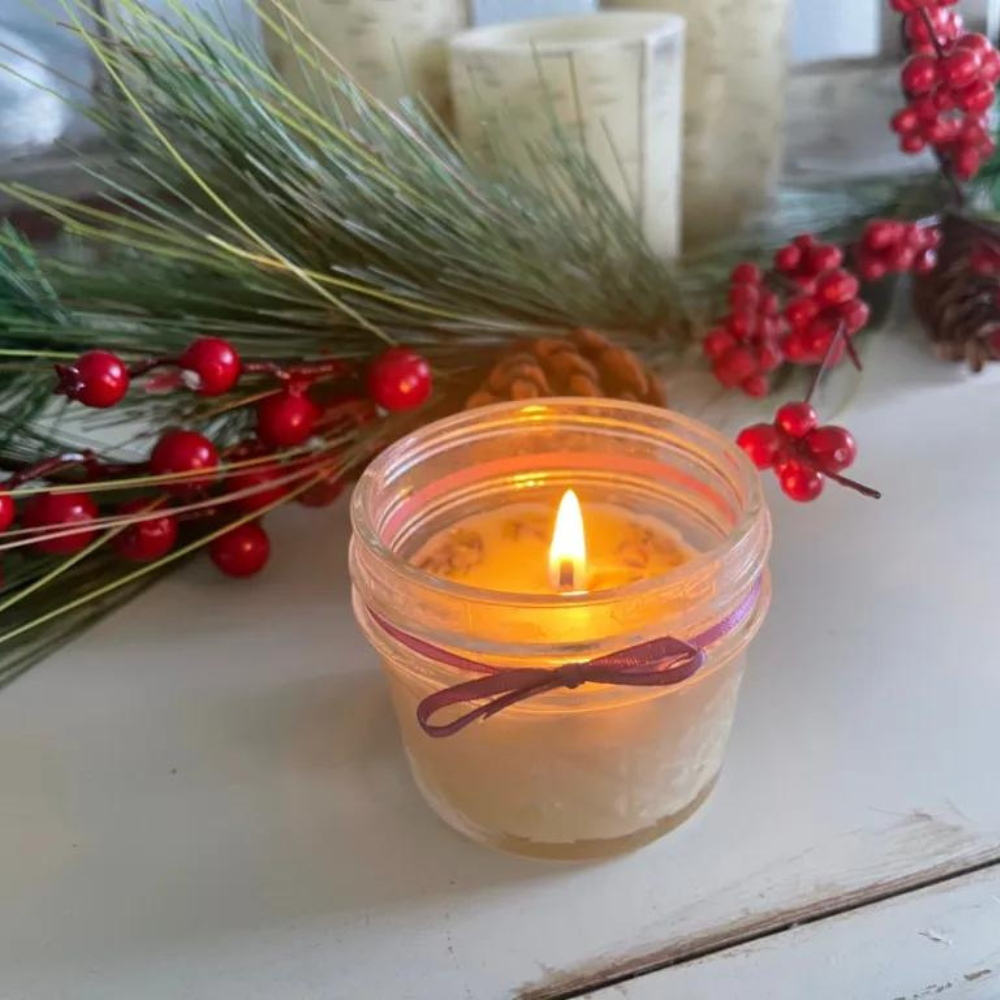 How to Make DIY Beeswax Candles With Herbs – Planted Places