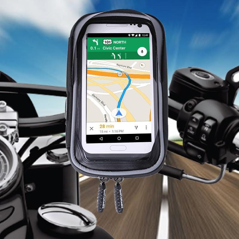 waterproof motorcycle phone holder