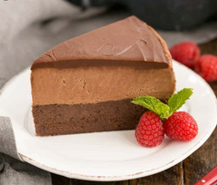 Chocolate mousse cheesecake