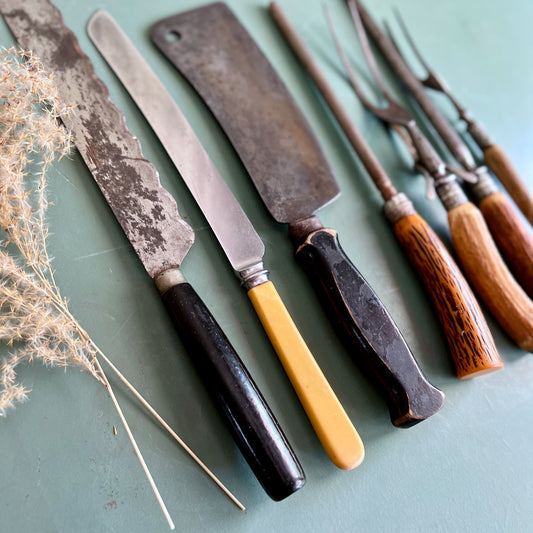 Vintage German Steak Knives Set (c.1960s) – Rush Creek Vintage