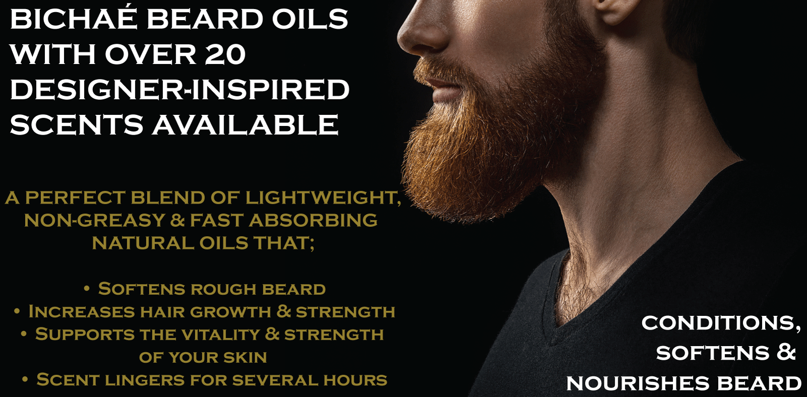 Bichae designer-inspired beard oils