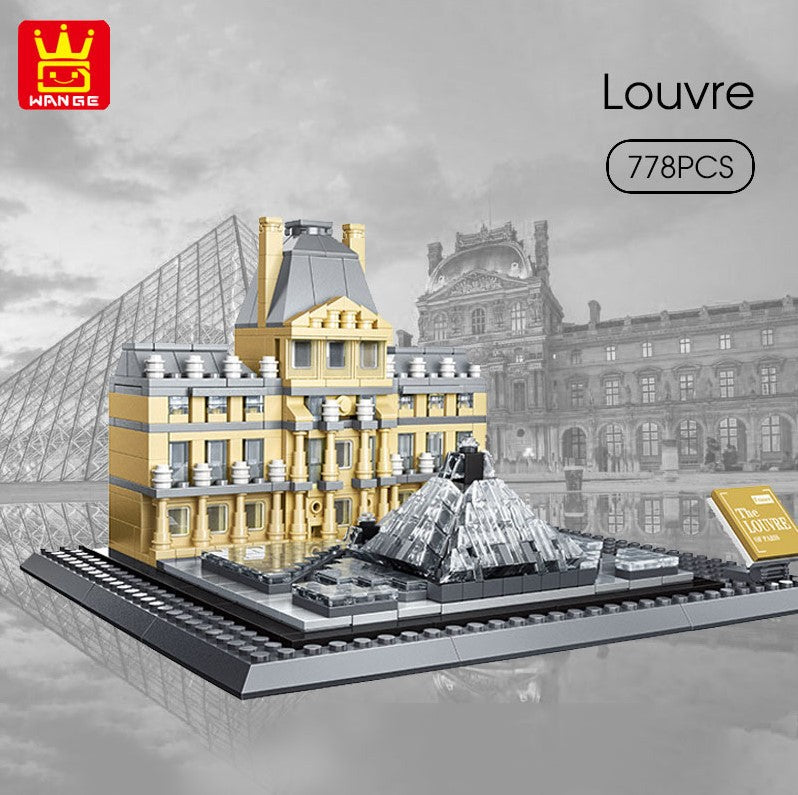 WA-4213] The Louvre of Paris Brick Diversity