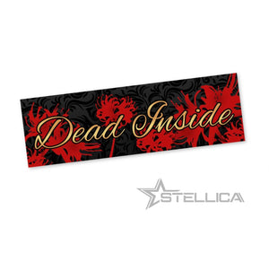 Dead Inside Slap Sticker (Red Variant) - Stellica