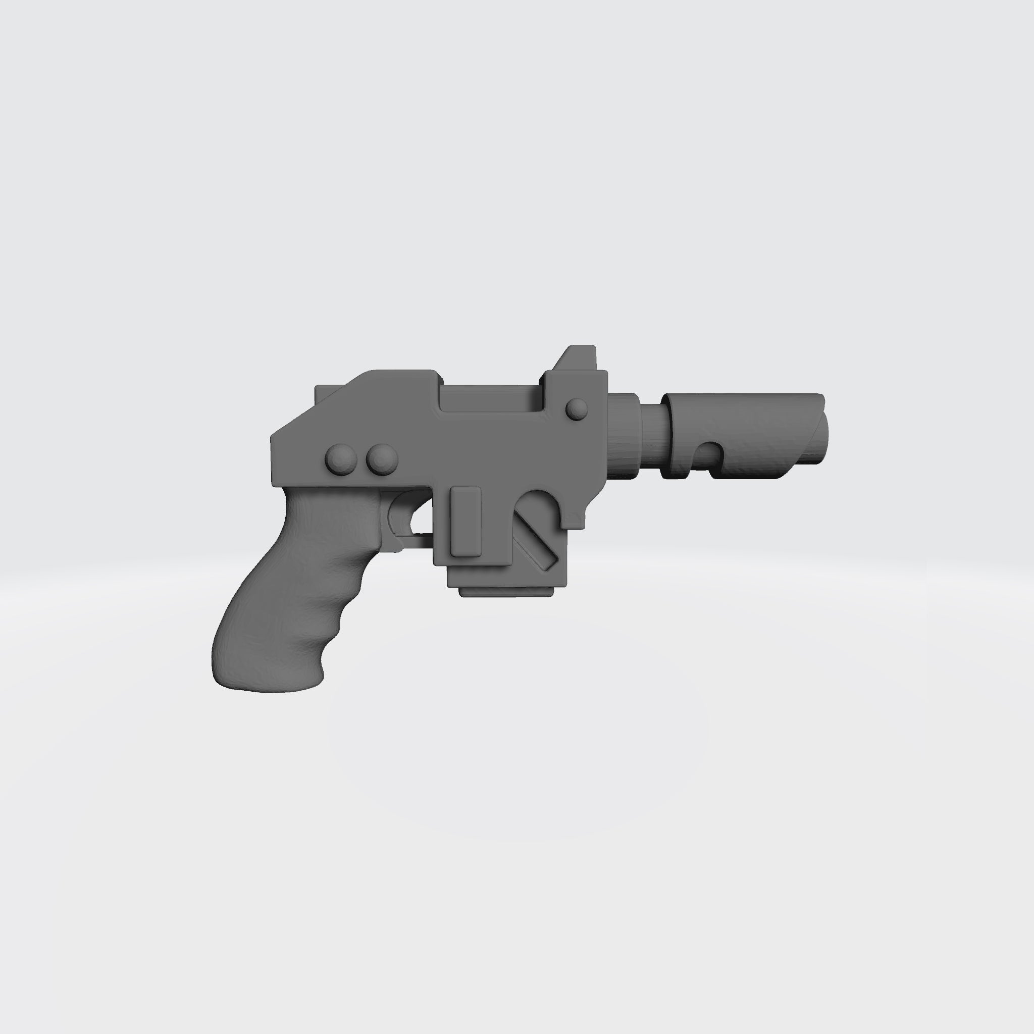 Mobile Imperial Guard Laspistol - Deluxe for G.I.Joe Classified Action Figure Custom Gun