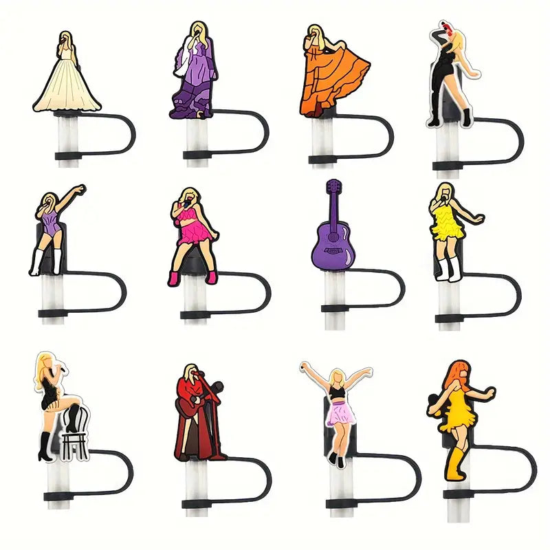 Taylor Swift Straw Topper
