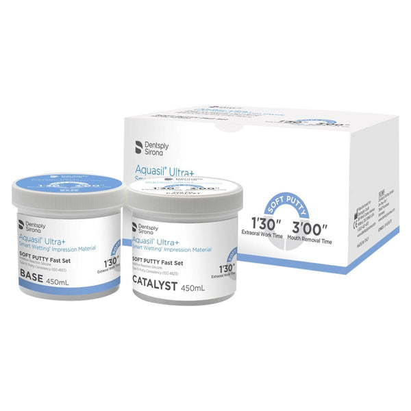 Dentsply Aquasil Soft Dental Putty Regular Set Standard Pack 2x450ml