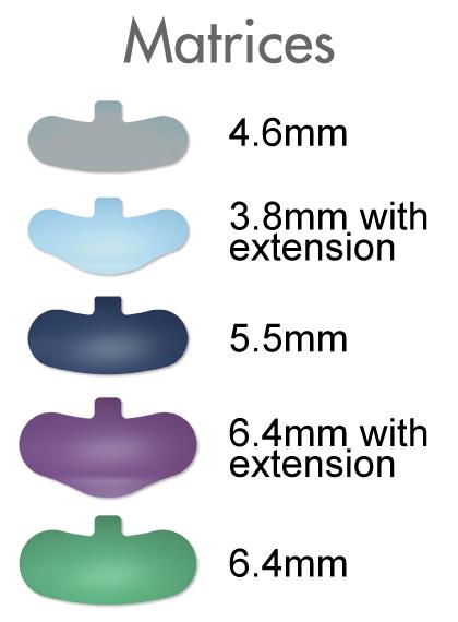 ReelMatrix Matrices & Empty Reels - Cure-Thru - 5mm