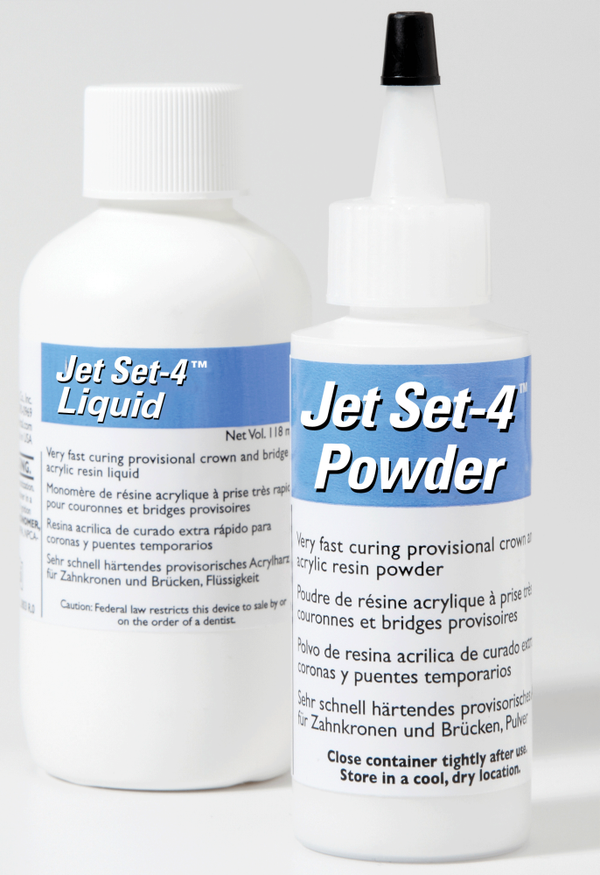 Lang Jet Denture Repair Acrylic Resin Liquid 118 ml (4 oz) -FDA