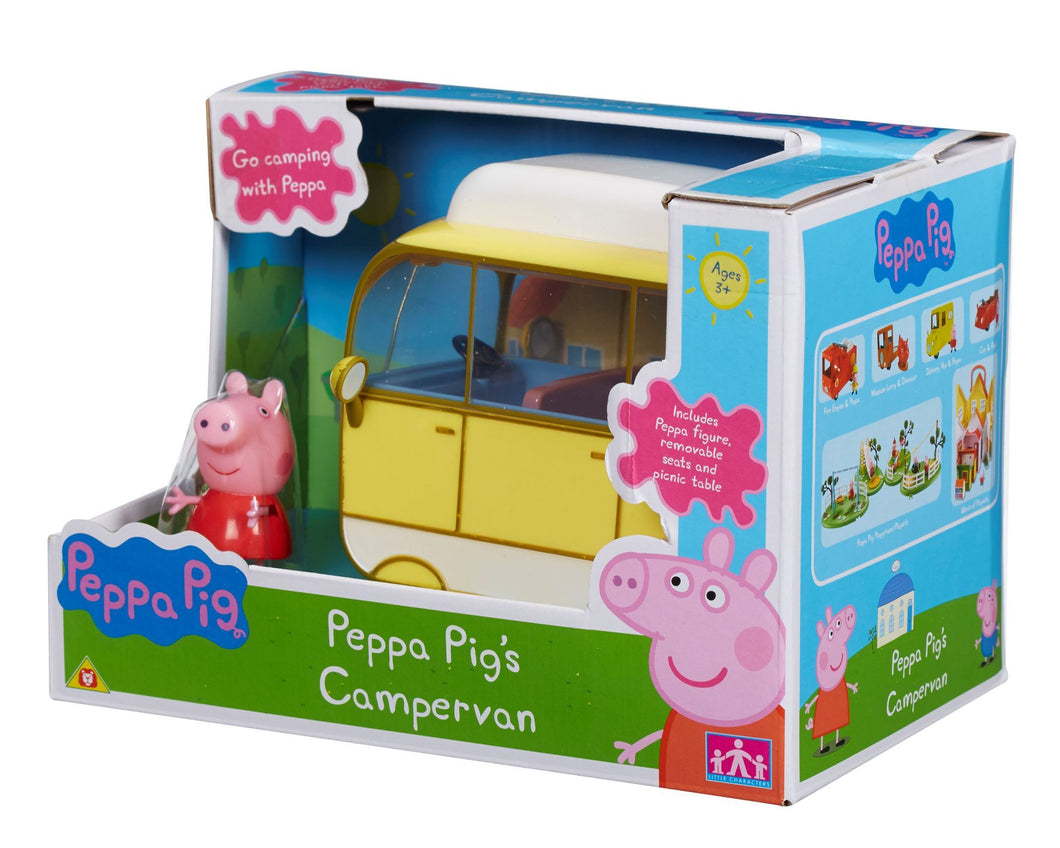 peppa pig camper van and park playset