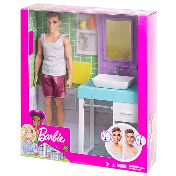 barbie shaving ken