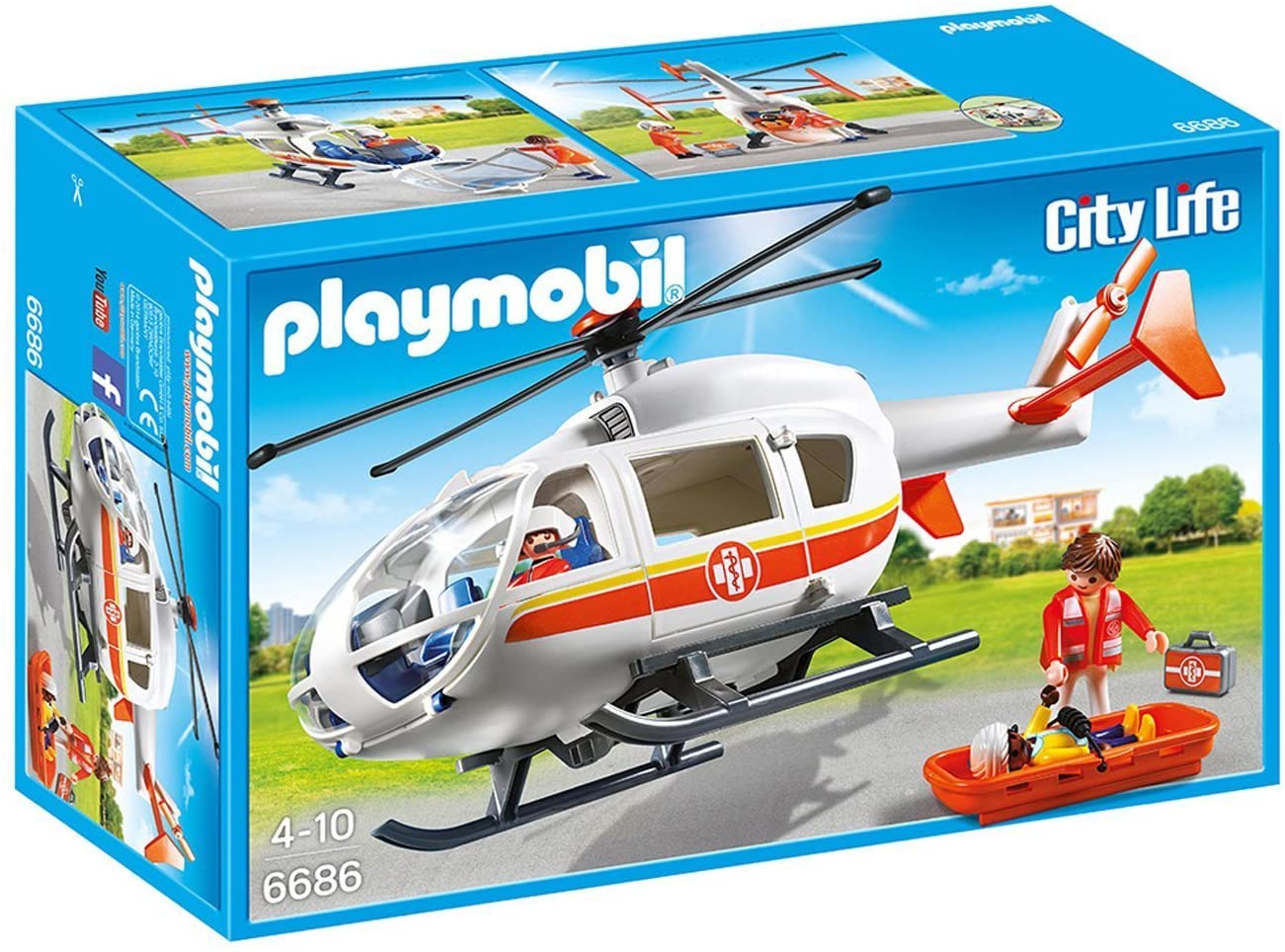 playmobil medical helicopter