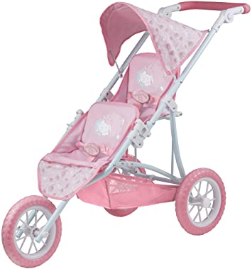 baby annabell double buggy for dolls
