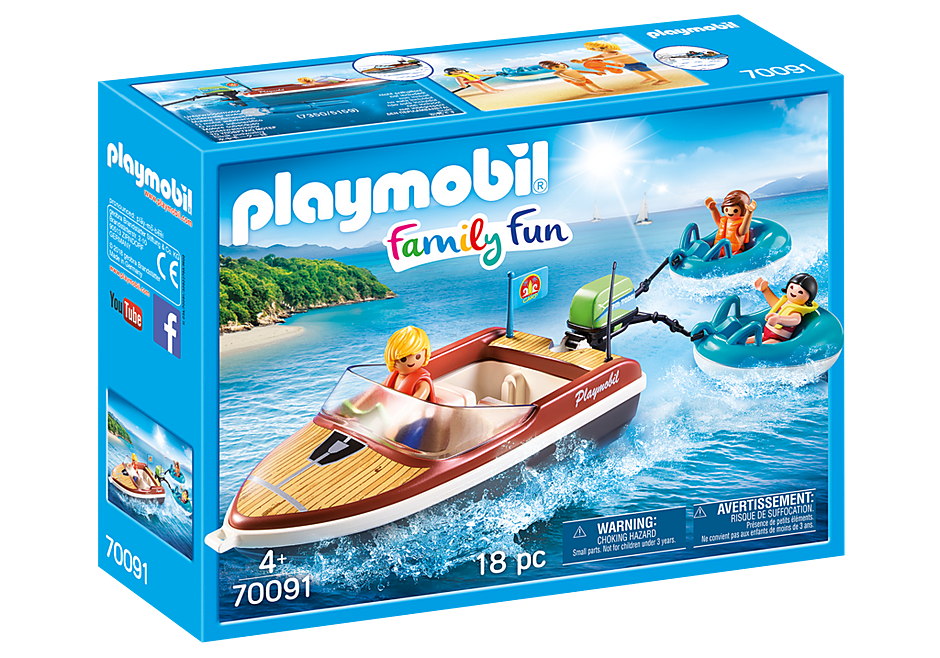 playmobil speedboat