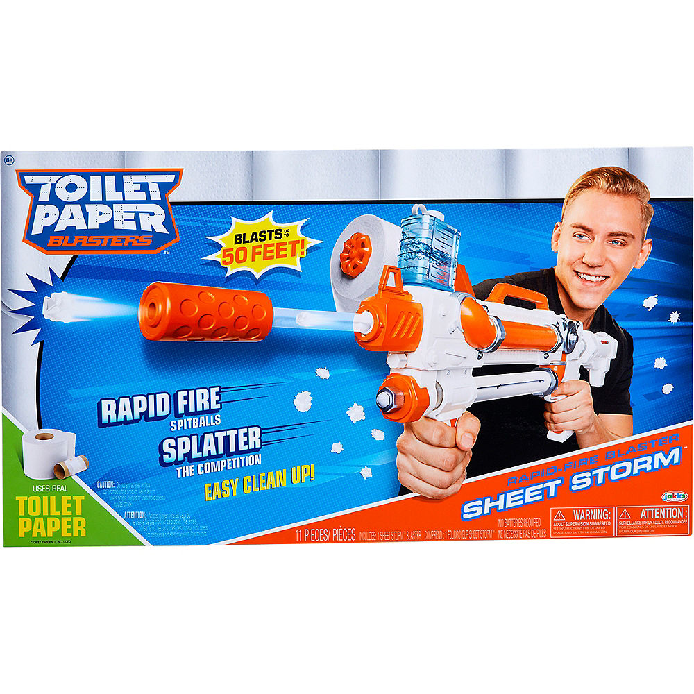 toilet paper blaster